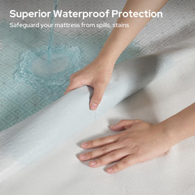 BEDLORE King Mattress Protector breathable fabric promotes cooler sleep.