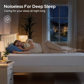 BEDLORE King Mattress Protector side view shows secure elastic edges.