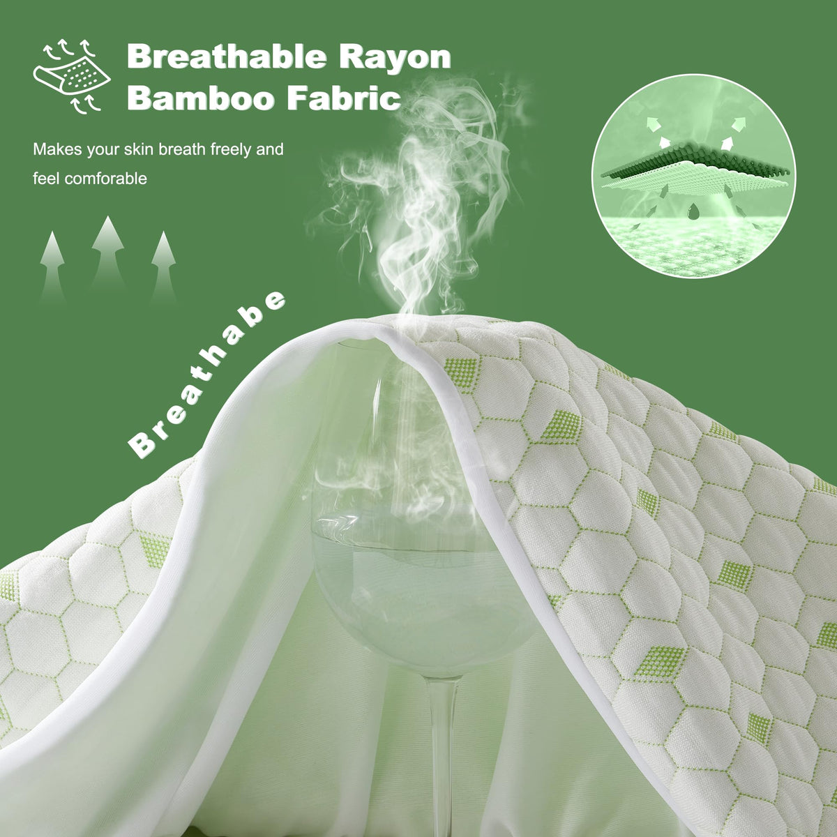 BEDLORE OEKO-TEX certified material offers a safer toxin-free sleeping surface