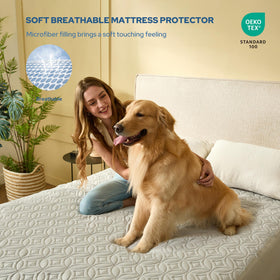BEDLORE soft noiseless fabric close-up highlights quiet, comfortable sleep.