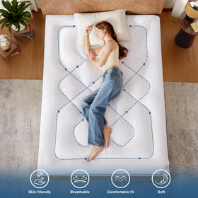 BEDLORE topper supports various sleeping positions for comfortable nights