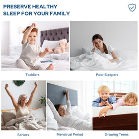 BEDLORE OEKO-TEX certified fabric ensures safe sleep