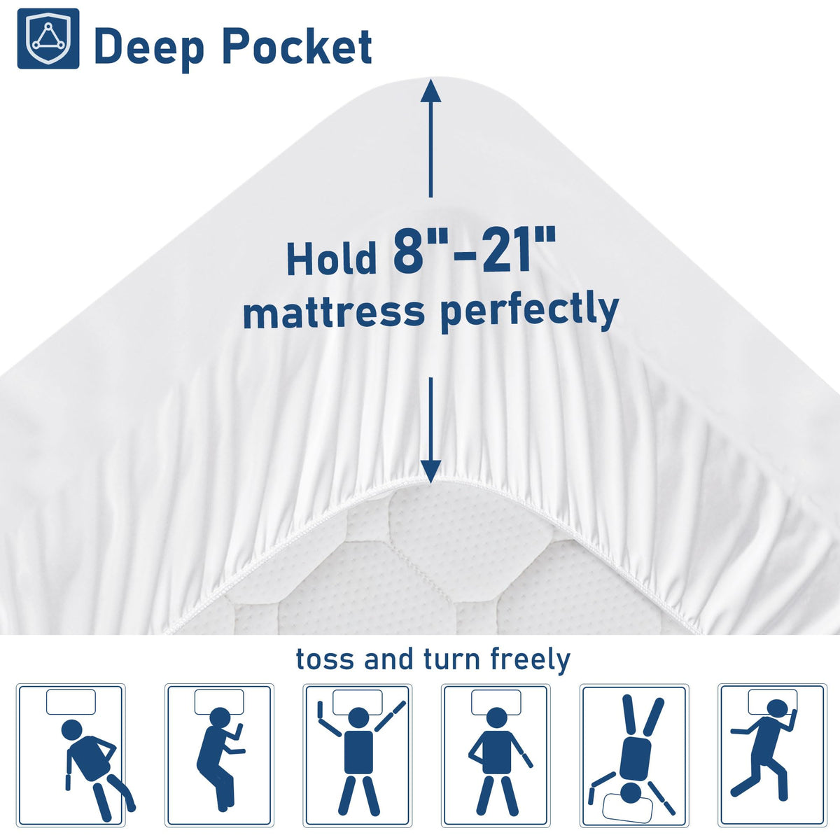 BedLuxury machine washable fabric for easy cleaning and quick freshening.