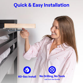 BedShelfie original Kickstarter design from Los Angeles inspires trusted dorm storage