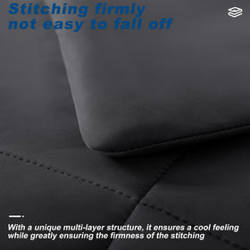 bedsmile fabric texture closeup emphasizes soft brushed surface with cooling feel