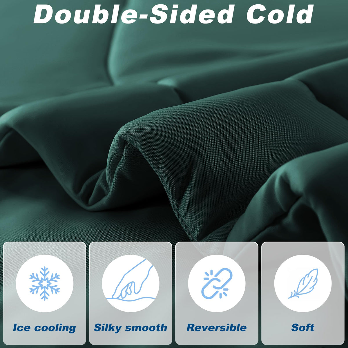 Bedsmile cooling comforter queen breathable lightweight design for hot sleepers