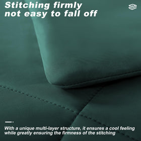 Bedsmile cooling comforter queen qmax ice tech highlights efficient heat absorption