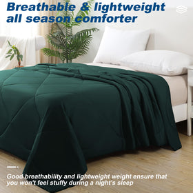 Bedsmile cooling comforter queen travel-friendly option for vacations