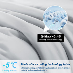Bedsmile ICT cooling technology fabric demonstrates heat absorption for cooling nights