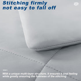 Bedsmile soft brushed surface provides skin friendly comfort while staying cool