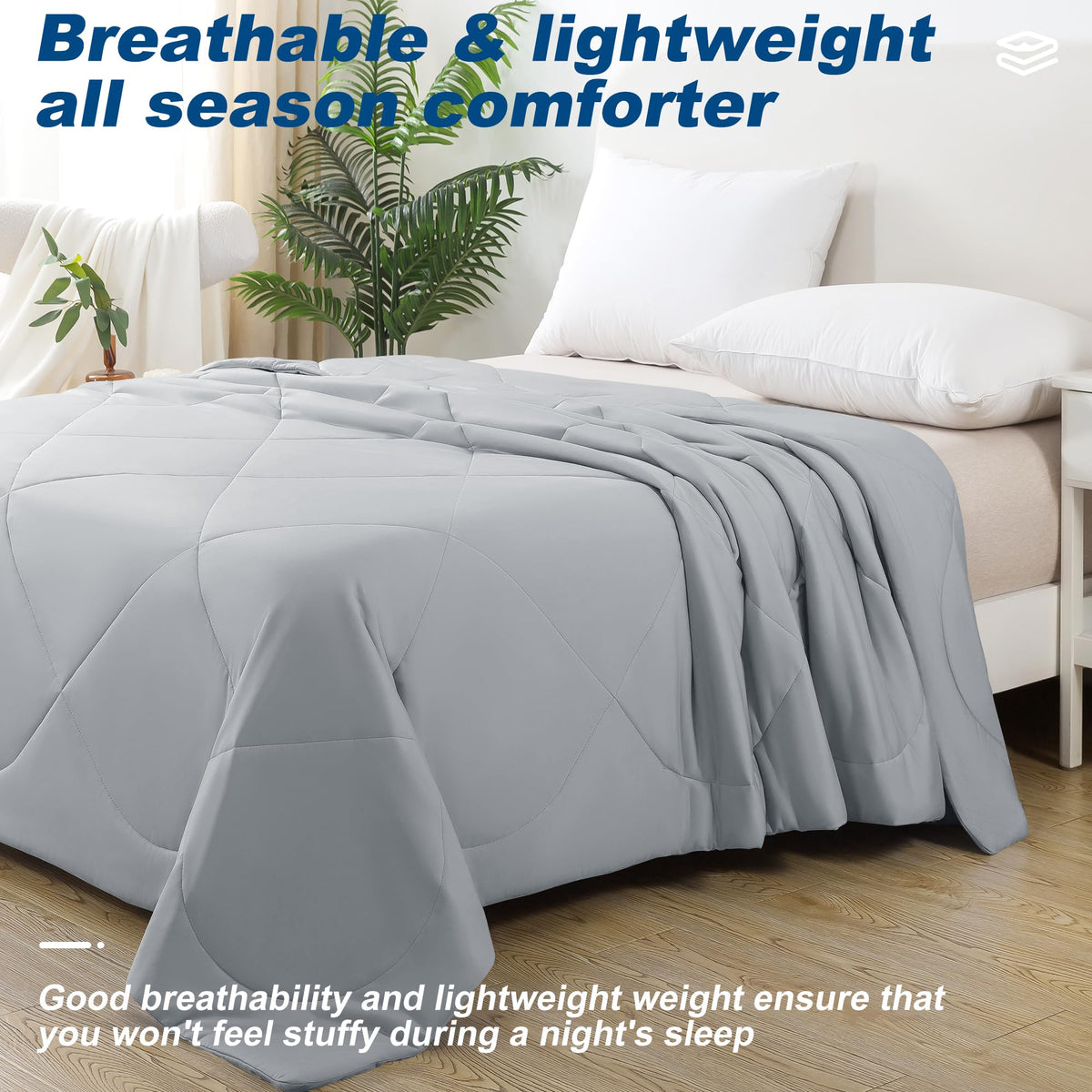 Bedsmile travel friendly blanket suitable for hotels or camping