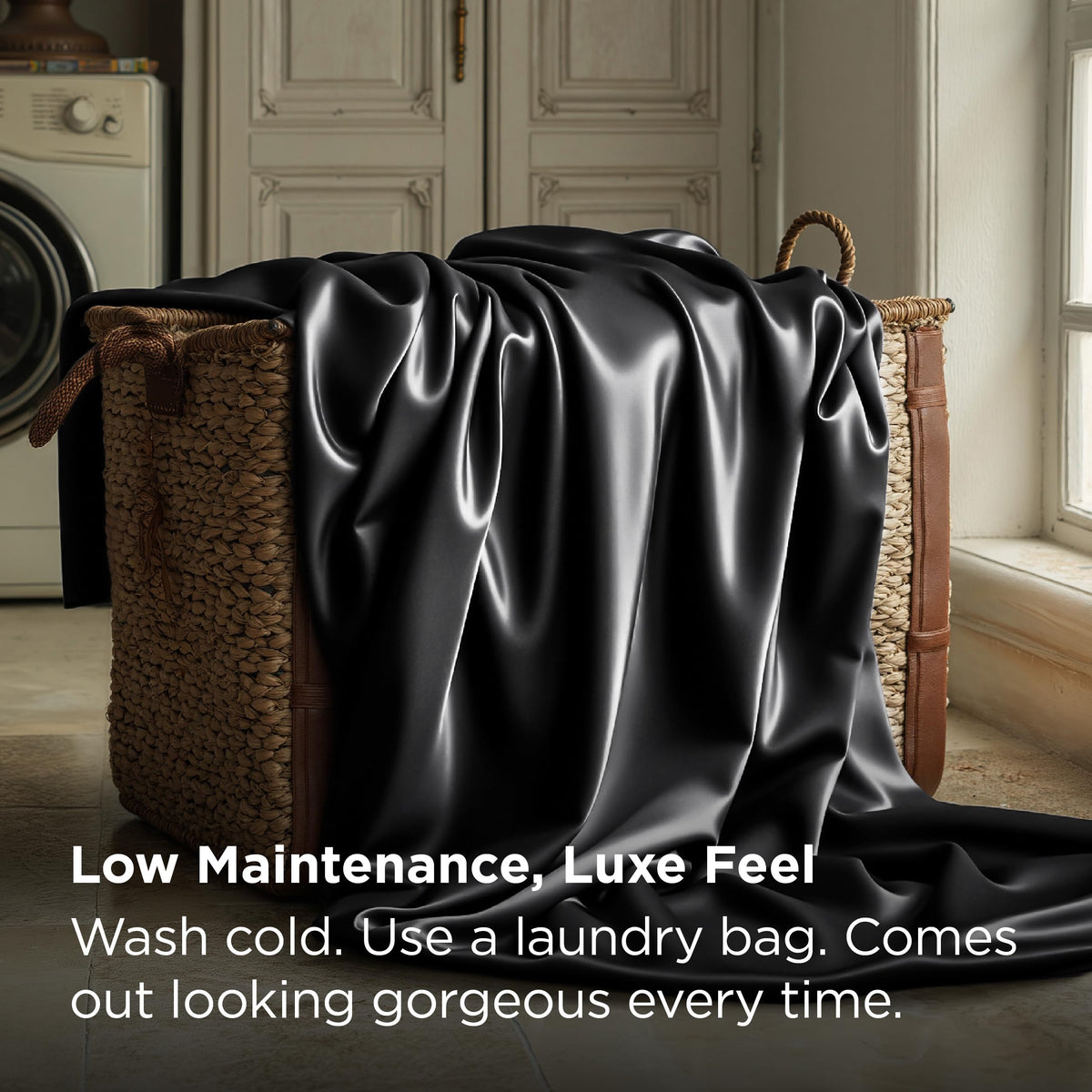 Bedsure 15 inch deep-pocket fitted keeps the mattress secure through the night