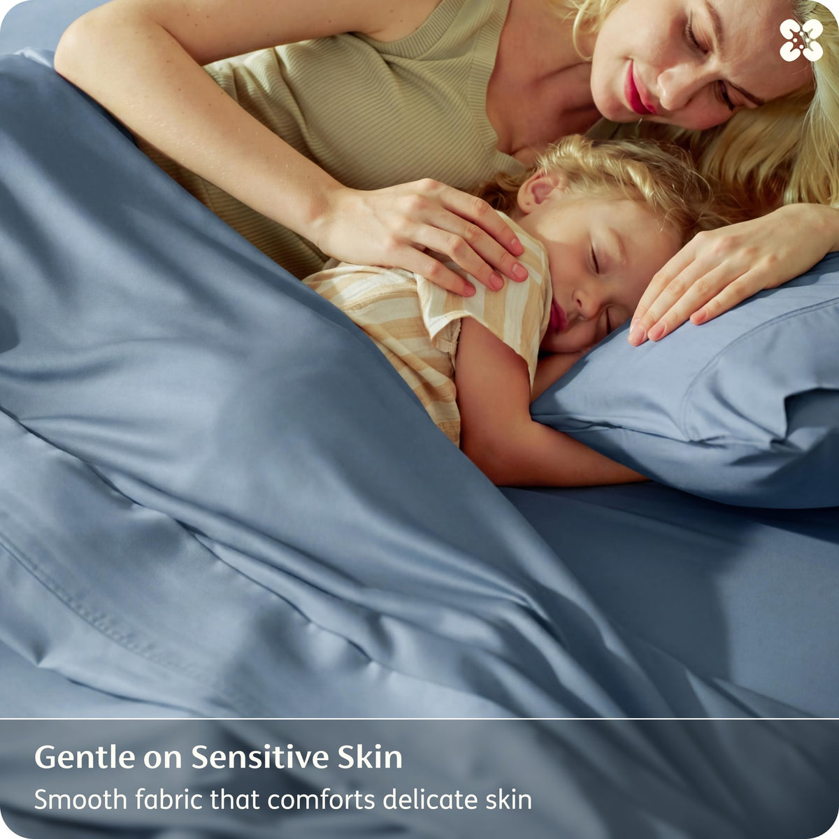 Bedsure 360° elastic band prevents sheet slipping all night