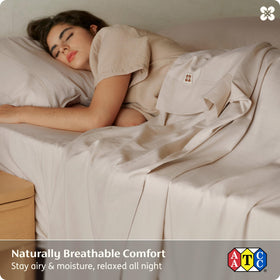 Bedsure 360-degree elastic band ensures a snug fit on deep mattresses