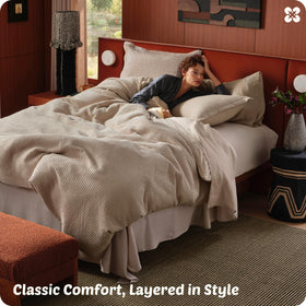 Bedsure 8 corner ties keep duvet securely in place.