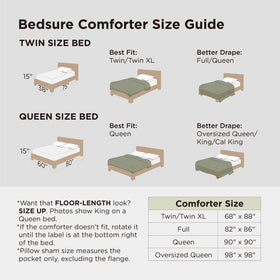 Bedsure all-season bedding balances warmth and breathability.