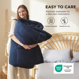 Bedsure all-season warmth ideal for year-round comfort.