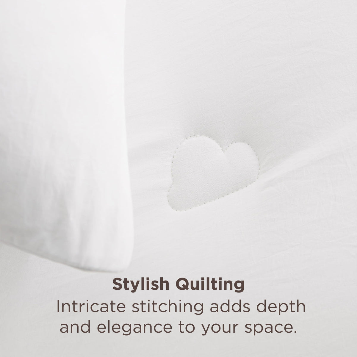 Bedsure all-season warmth from the down-alternative comforter suited for year-round use.