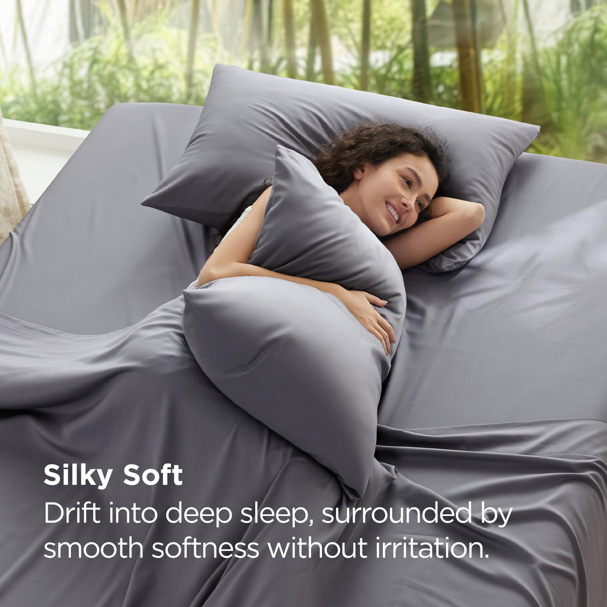Bedsure bamboo rayon cooling pillowcase ideal for hot sleepers