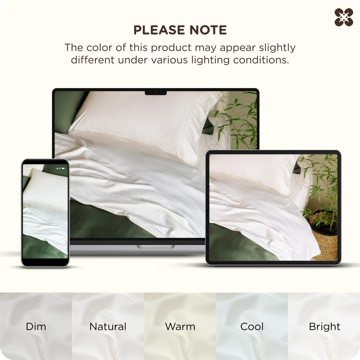 Bedsure care instructions showing easy cold-wash and line-dry steps.