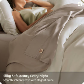 Bedsure king sheets corner straps prevent slipping for stable sleep