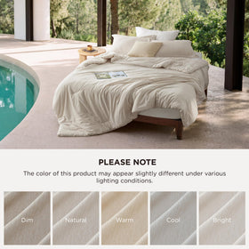 Bedsure beige bedding set creates a calm, inviting bedroom ambiance