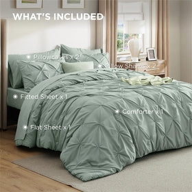 Bedsure bedroom makeover sage-green tone to elevate any space