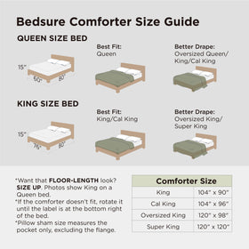 Bedsure beige-toned bedding enhances neutral bedroom aesthetics.