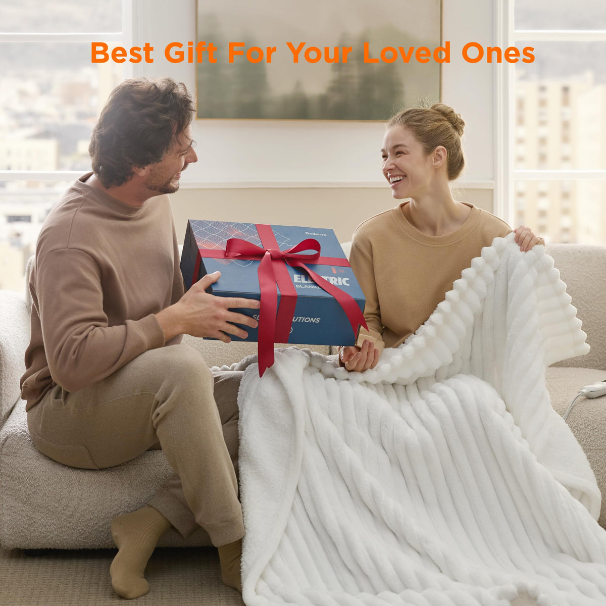 Bedsure machine-washable blanket stays soft and colorfast