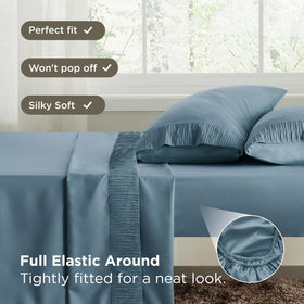 Bedsure breathable cooling fabric supports comfortable sleep temperatures.