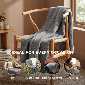 Bedsure breathable summer blanket helps manage moisture for relaxed nights.
