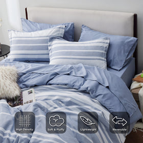 Bedsure brushed microfiber close-up emphasizes softness and comfort