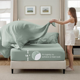 Bedsure brushed microfiber soft-cover emphasized for ultra-soft feel
