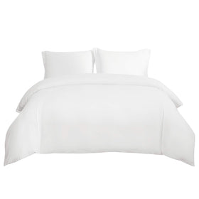Bedsure duvet cover in color variation highlighting vibrant hues and fade resistance.