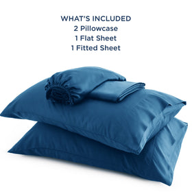 Bedsure close-up shows silky fabric texture with cool touch.