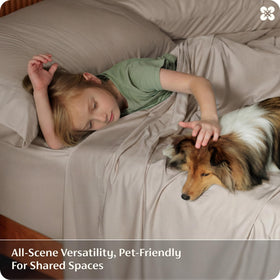 Bedsure bamboo-rayon finish offers silky sheen and long-lasting comfort