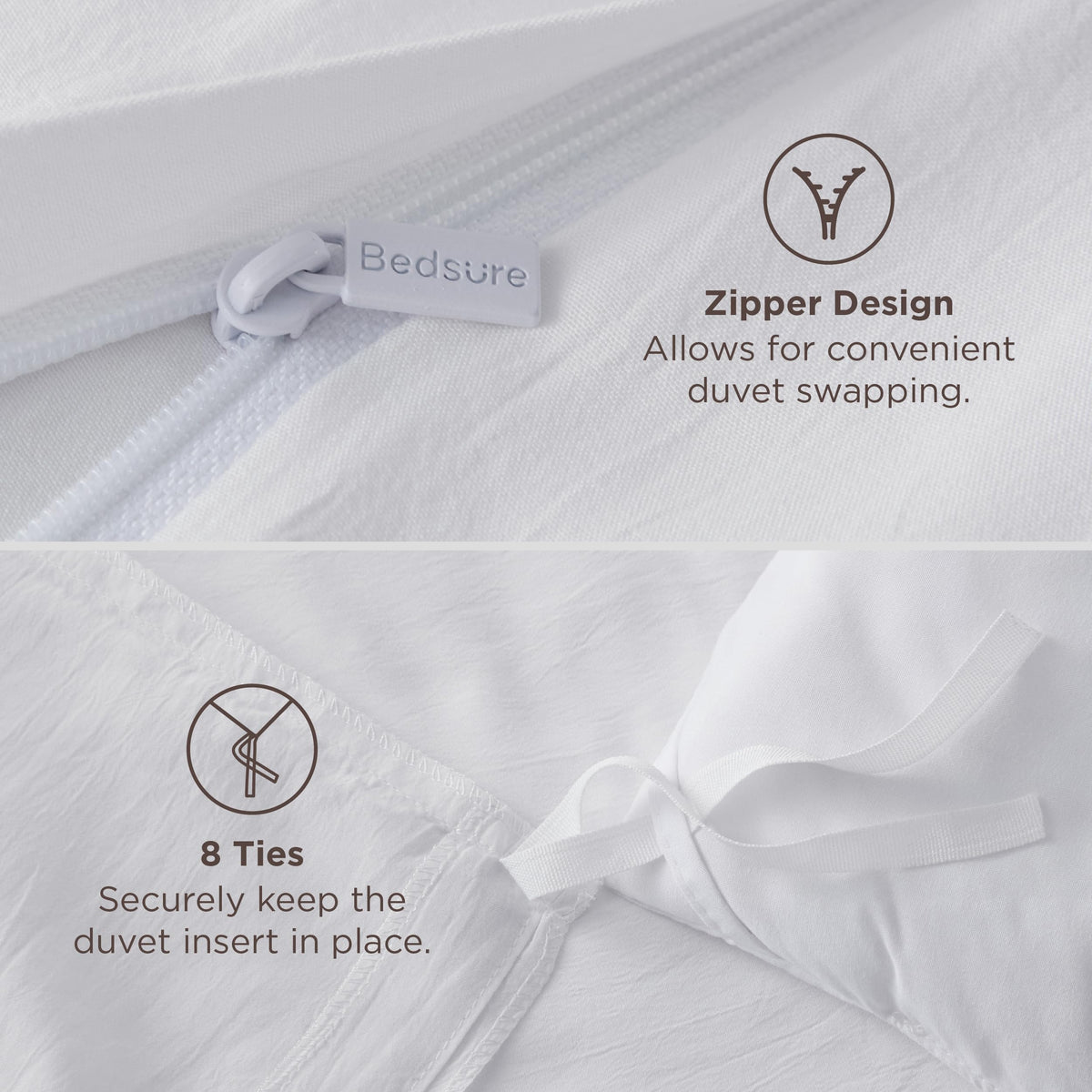 Bedsure fade-resistant dyeing preserves vibrant color over time.