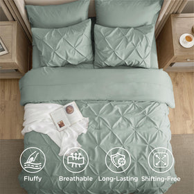 Bedsure comforter bundle packaging showing all-in-one set