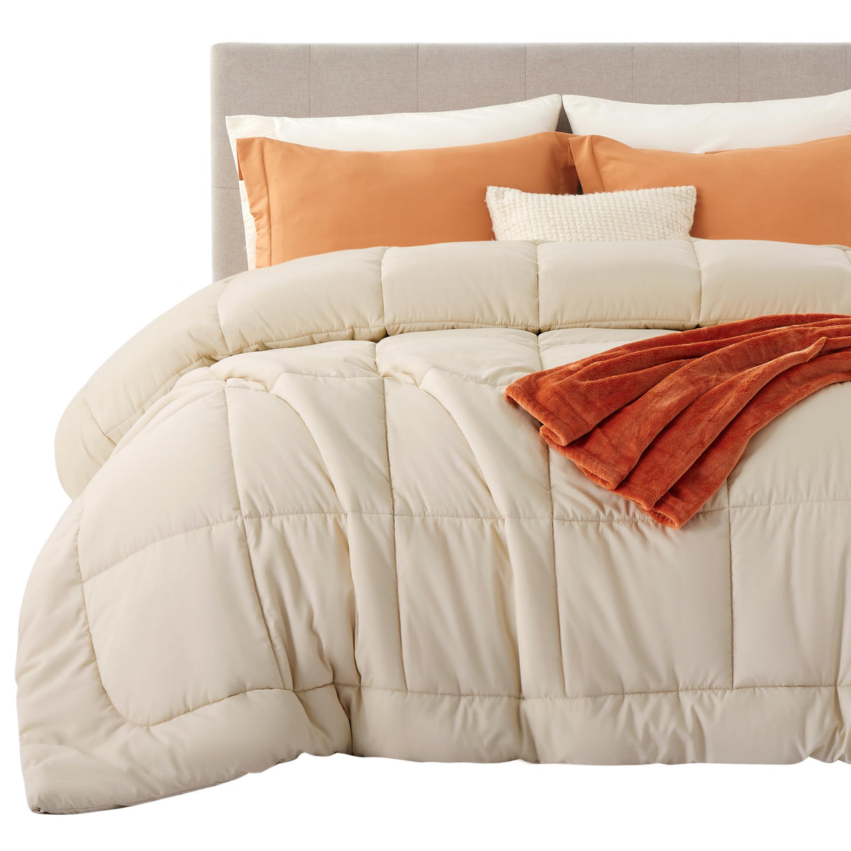 Bedsure all-season comforter insert with year-round warmth