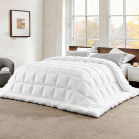 Bedsure comforter duvet insert front view in oversized queen showing cozy all-season warmth.