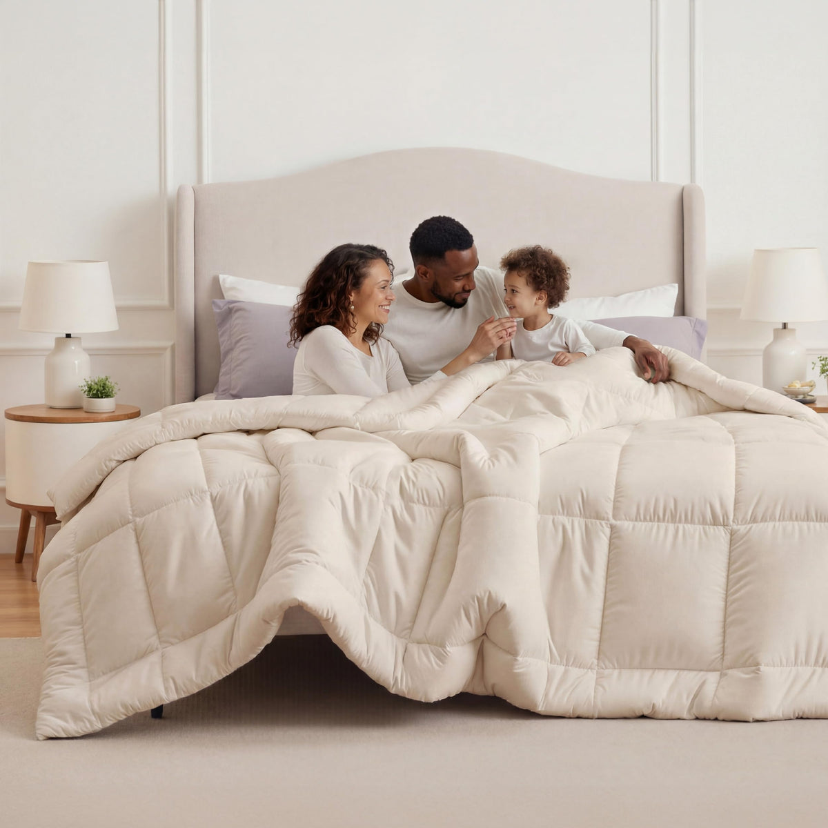 Bedsure comforter duvet insert in oversized king, 116x98, ideal for all-season warmth.
