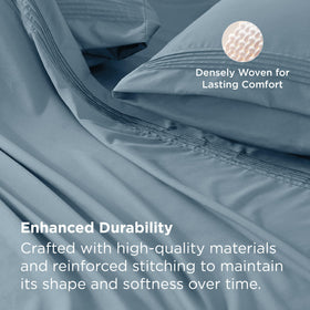 Bedsure cool and dry bedding enhances night comfort and wake-ready freshness.