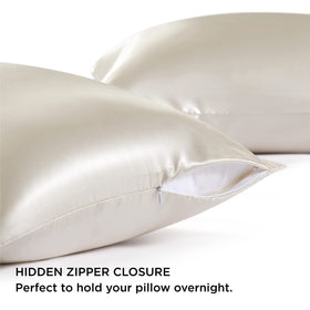 Bedsure cool-warm sleep pillowcase maintains comfort across seasons