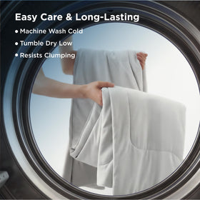 Bedsure cooling blanket durable stitching stands up to nightly use.