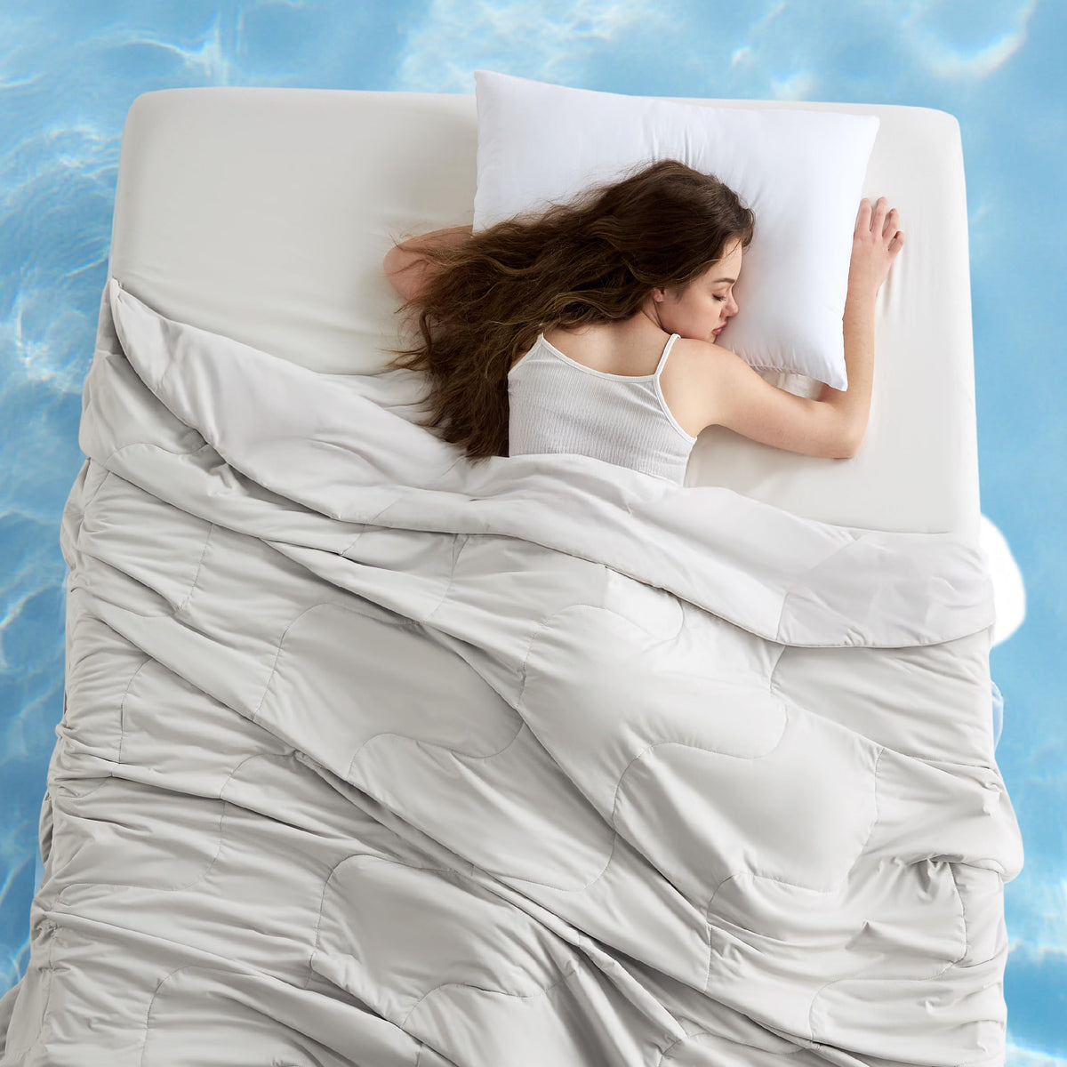 Bedsure cooling blanket ice breathable offers instant relief for hot sleepers