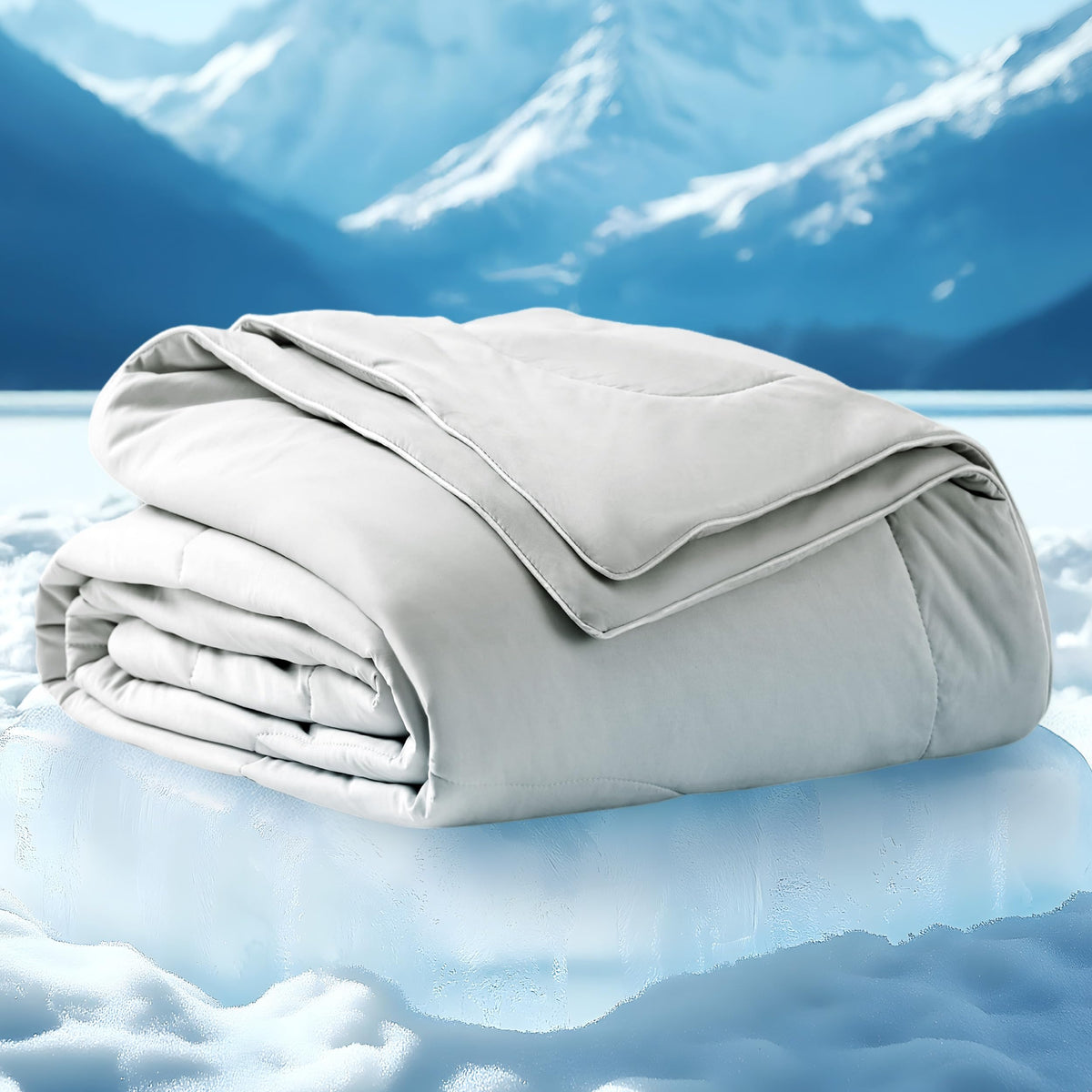 Bedsure cooling blanket ice touch delivers instant coolness for hot nights.