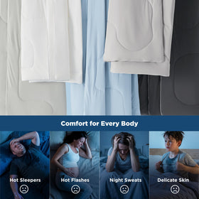 Bedsure lightweight fill delivers cozy coverage without heaviness