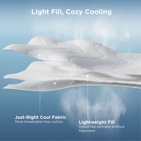 Bedsure cooling blanket wave quilting design adds refreshing visual detail.