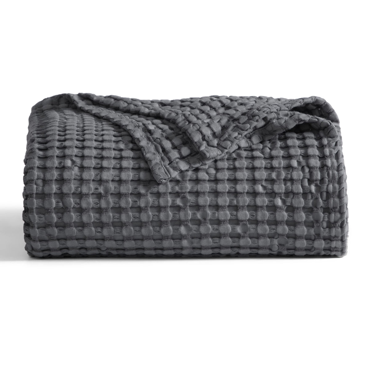 Bedsure king size blanket spread on bed for full coverage.