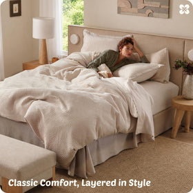 Bedsure king duvet cover spare button for quick fix
